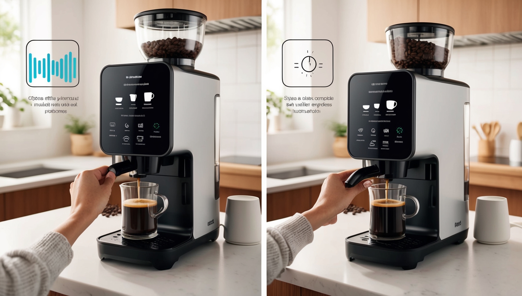 Darálós kávéfőző használhatóság teszt - kezelőfelület és programok