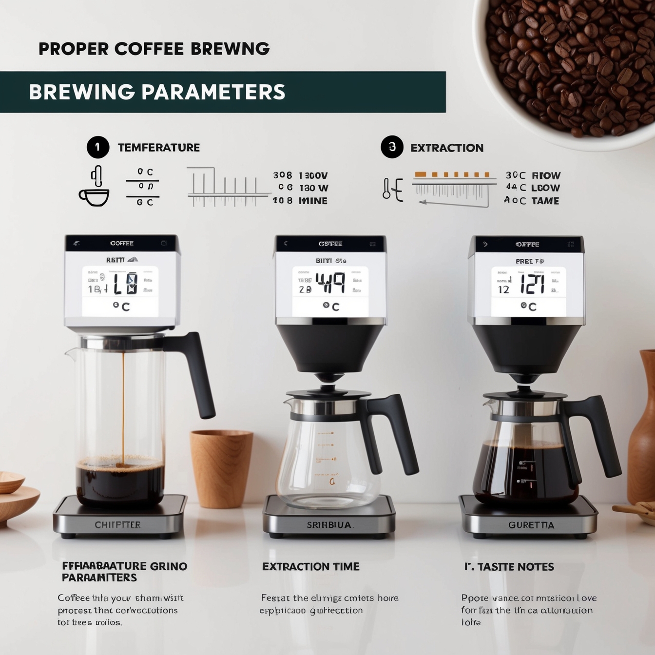 Kávé paraméterek helyes beállítása lépésről lépésre - hőmérséklet, őrlés, extrakciós idő